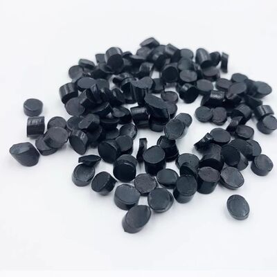 Black Injection Molded Plastic Plug Wire Material PVC