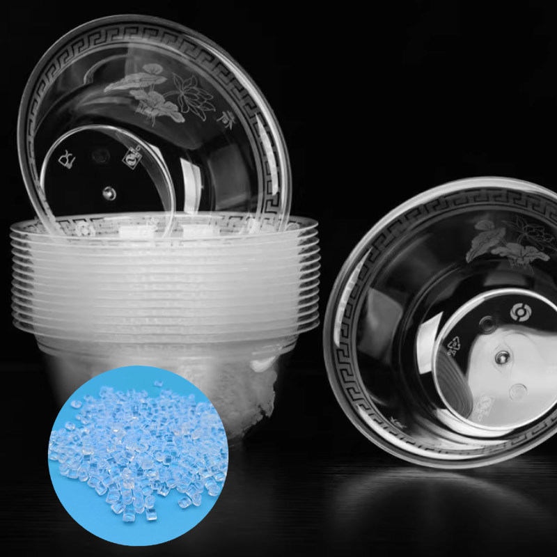 GPPS 5250/N Food-Grade Clear GPPS for Disposable Tableware